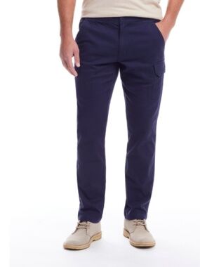 Weatherproof Vintage Men's Cargo Pants - Navy SIZE L NWT